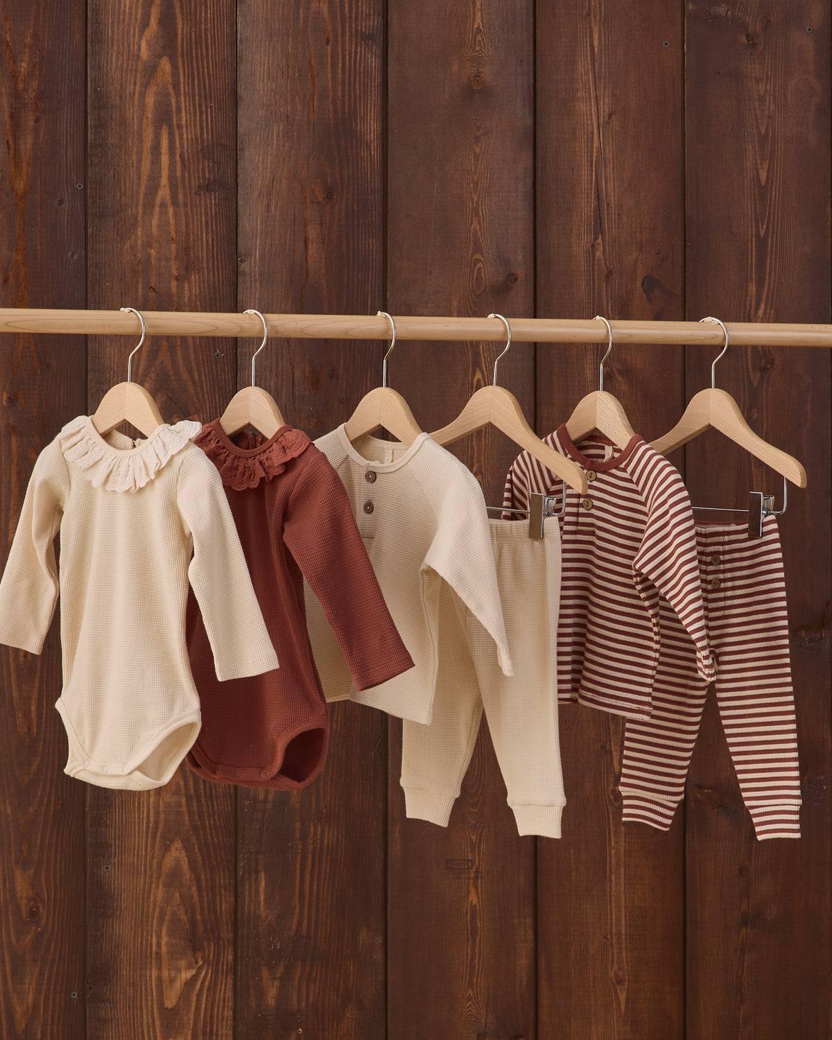 Ruffle Collar Bodysuit | Natural