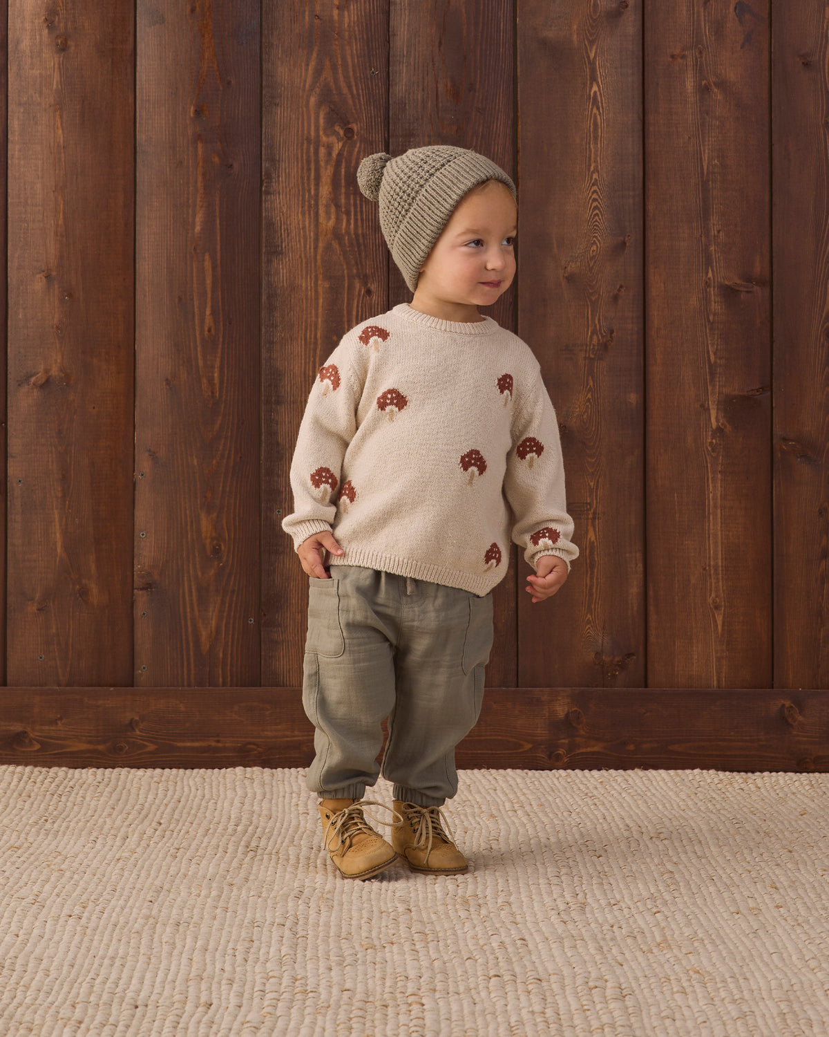 Rex Sweatshirt | Mushroom