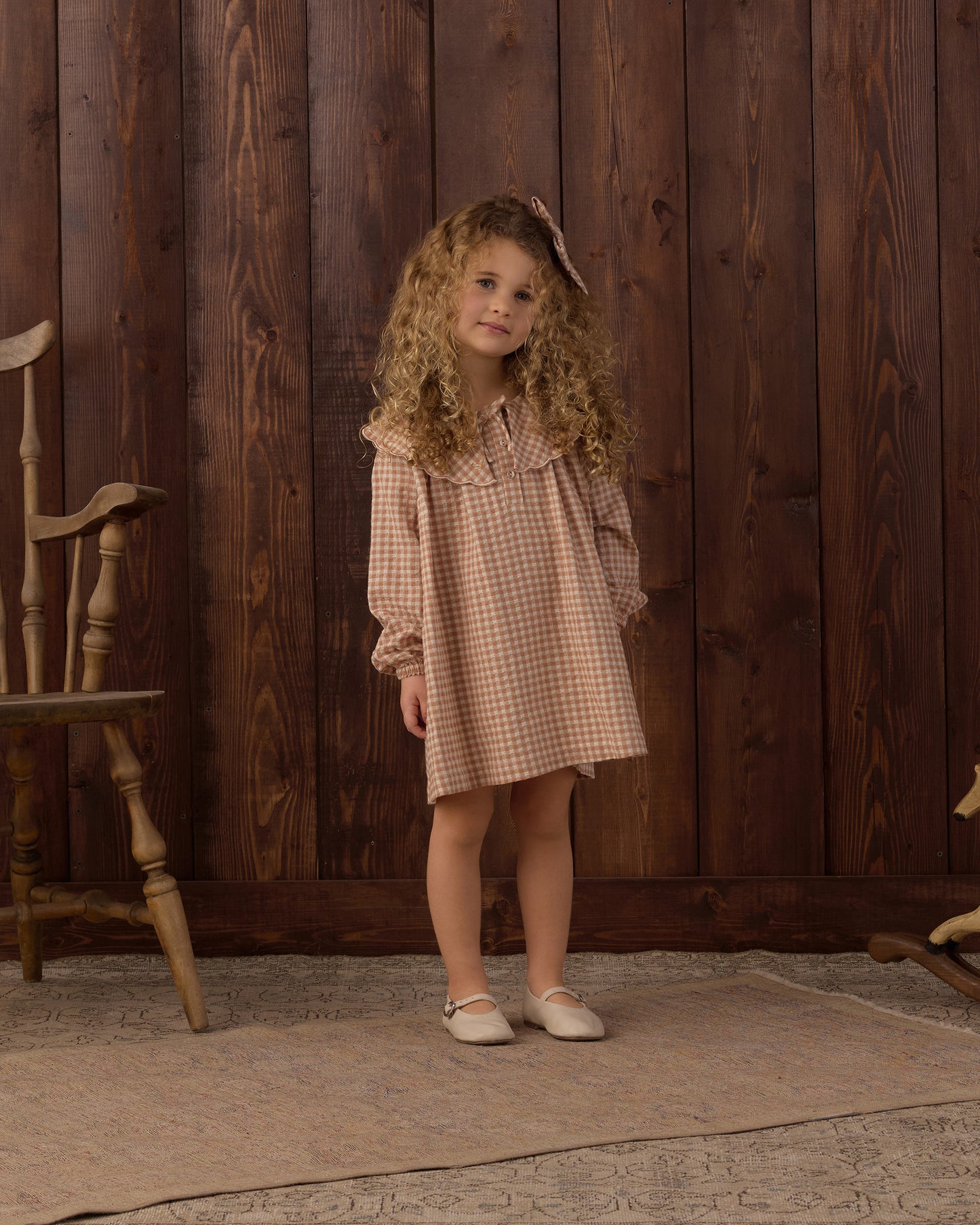 Collette Mini Dress | Fawn Gingham