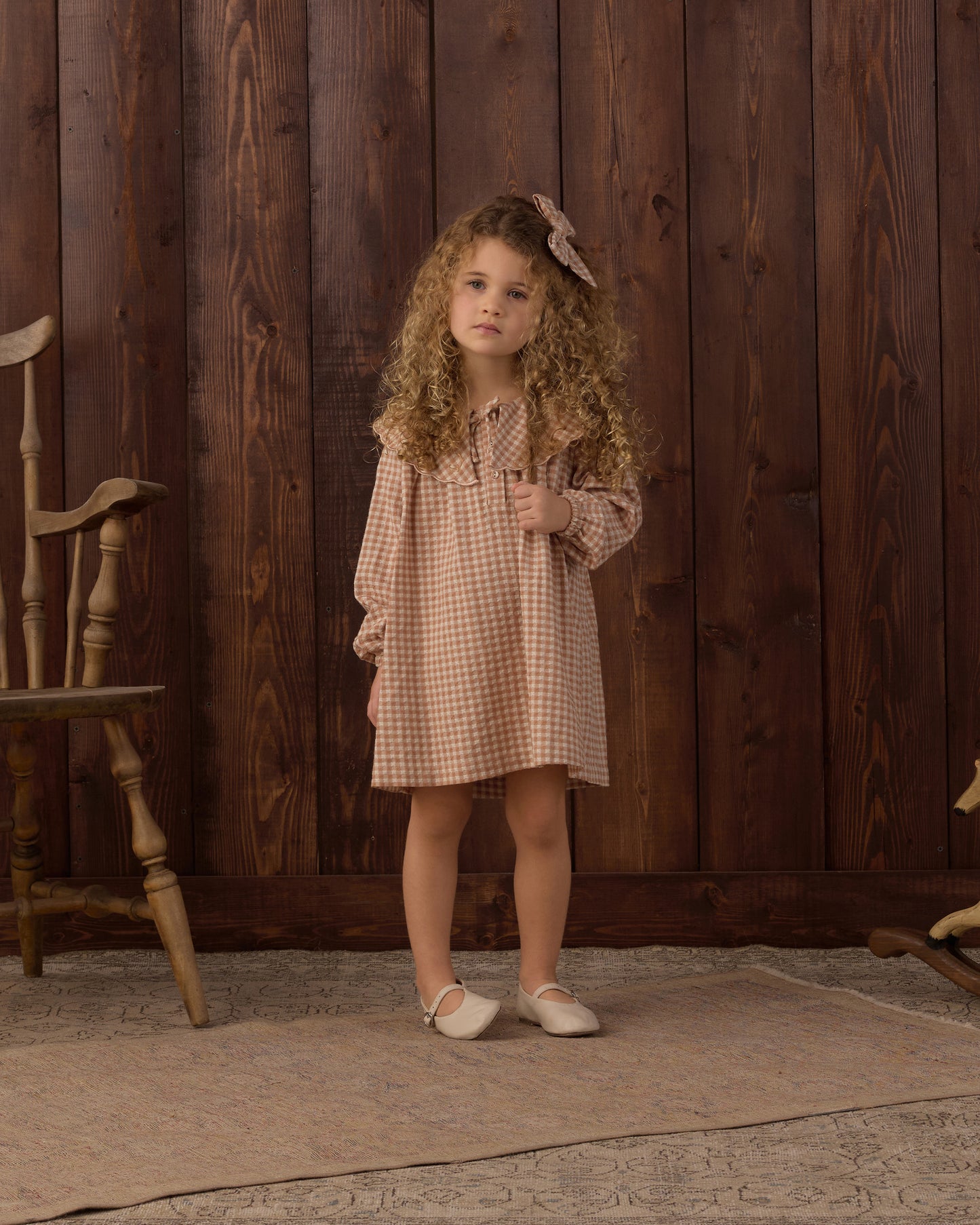 Collette Mini Dress | Fawn Gingham
