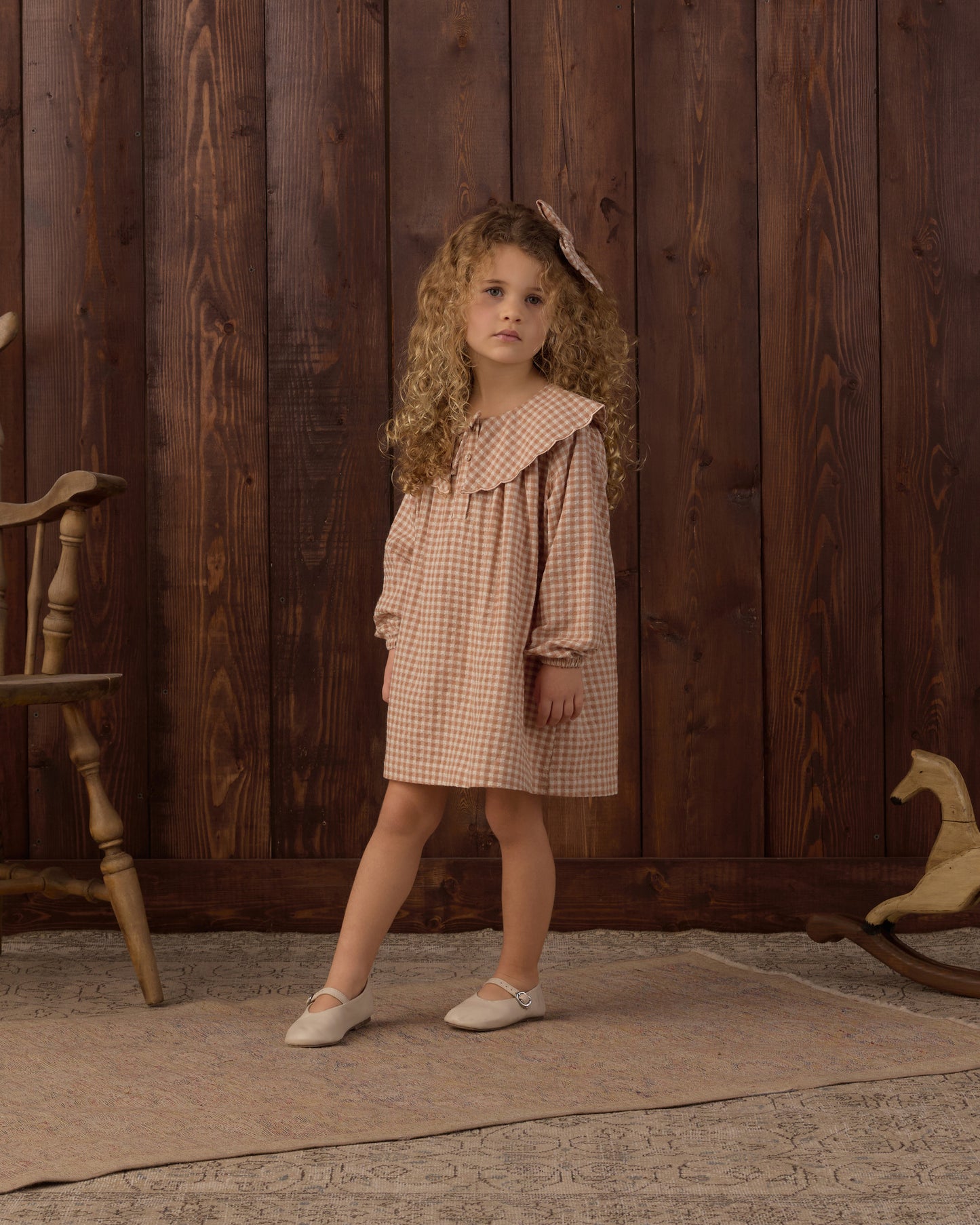 Collette Mini Dress | Fawn Gingham