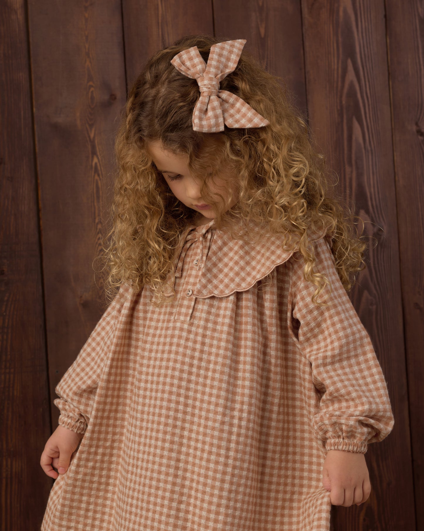 Collette Mini Dress | Fawn Gingham