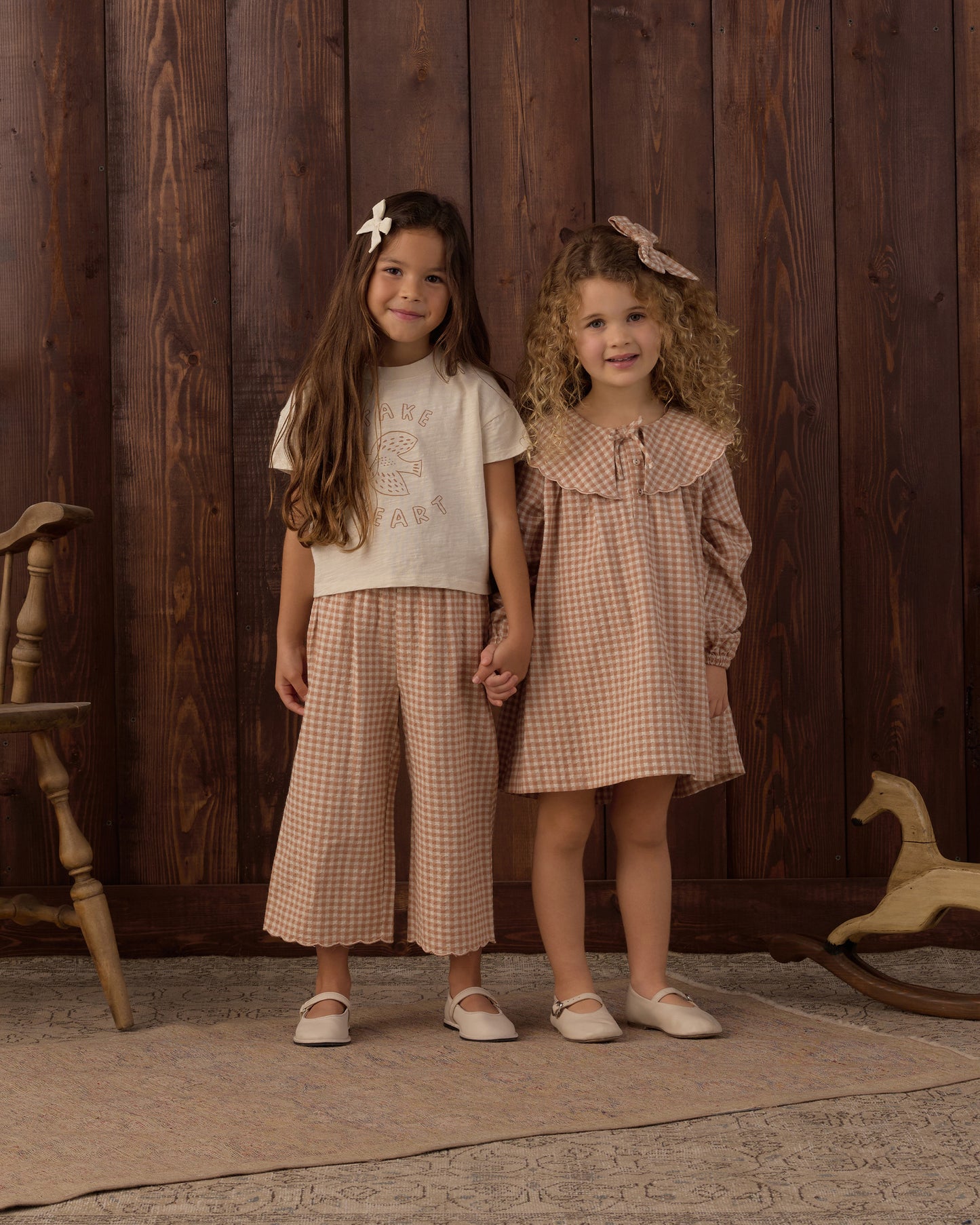 Collette Mini Dress | Fawn Gingham