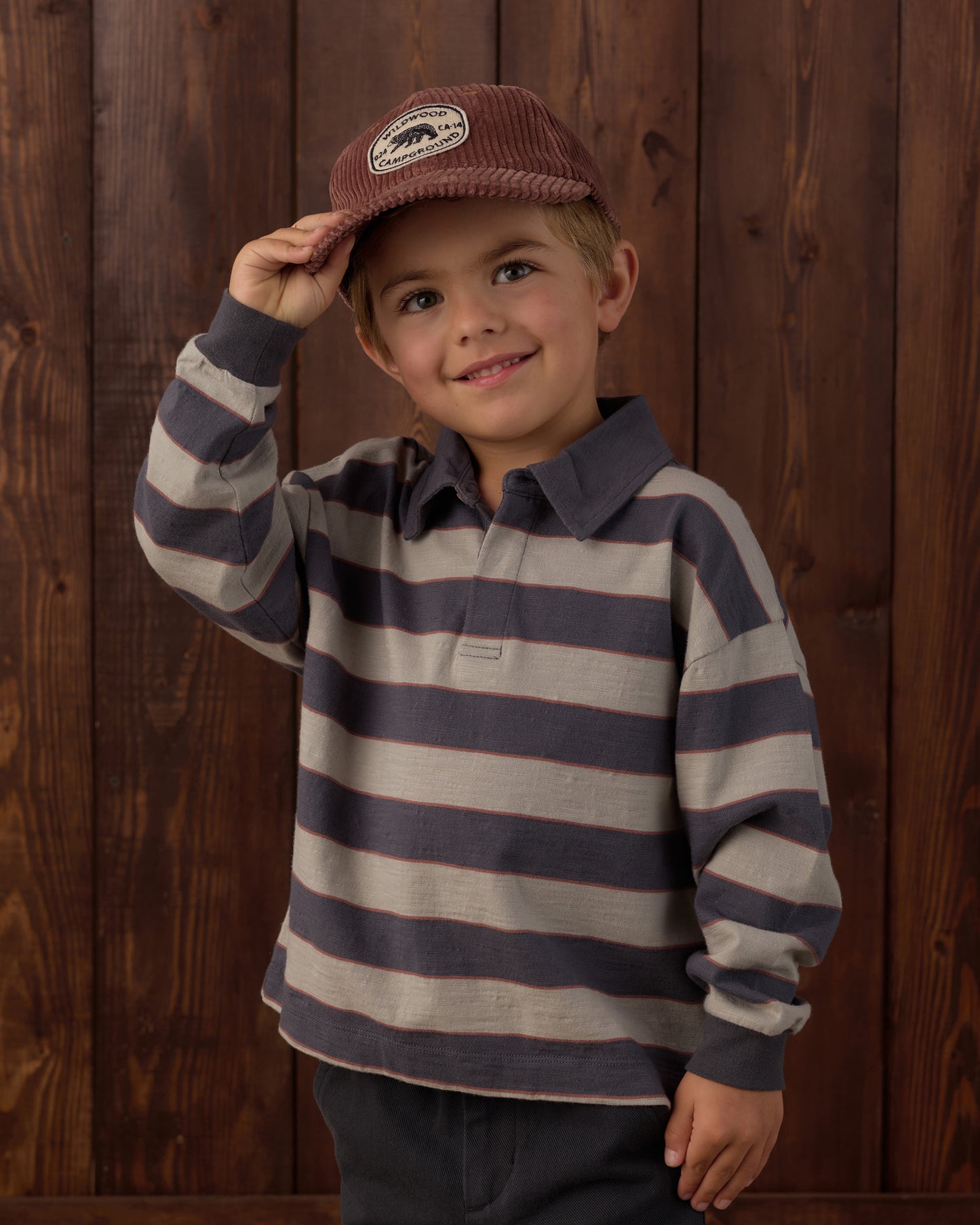 Rugby Polo | Sage Stripe