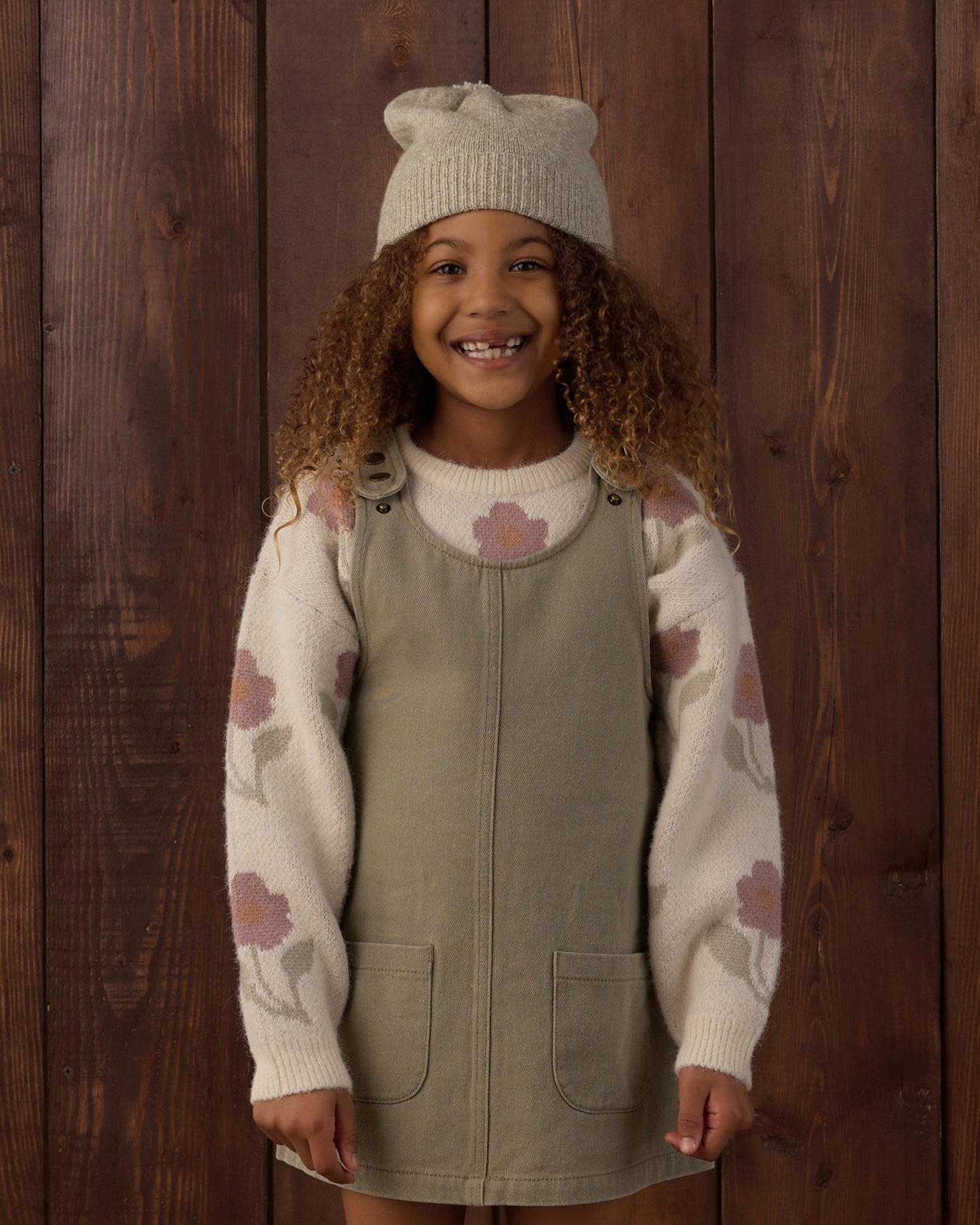 Aspen Sweater | Ivory Flower