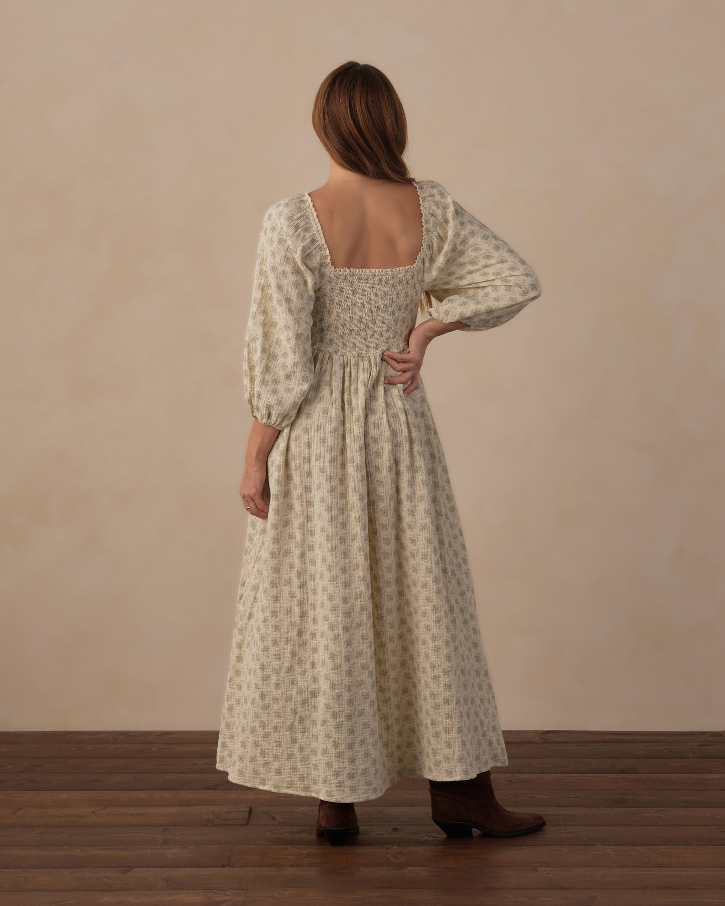 Women's Della Dress | Green Iris