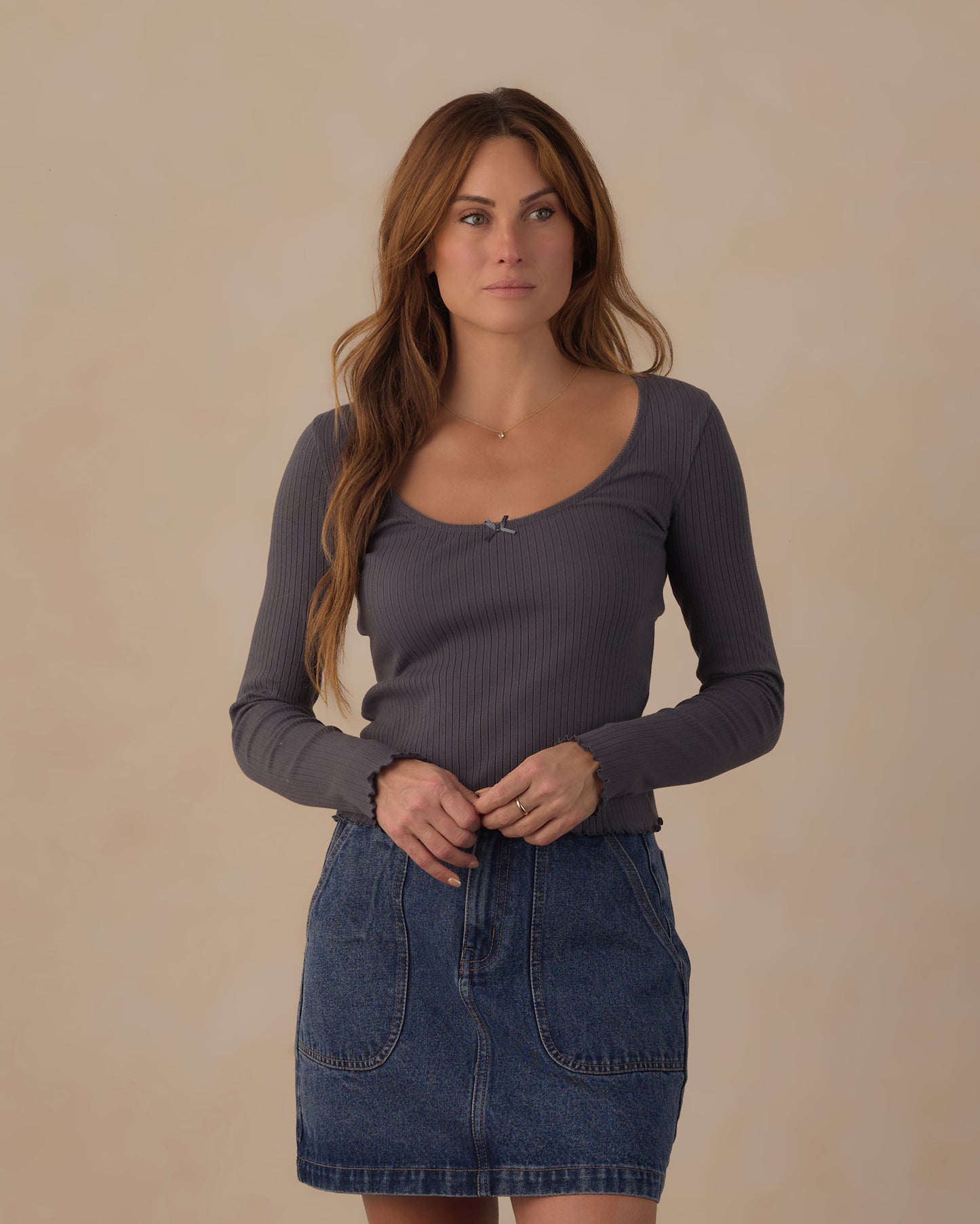 Women's Tennessee Mini Skirt | Indigo