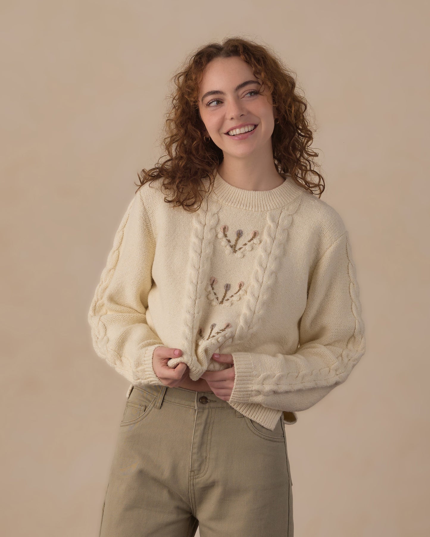 Women's Reagan Sweater | Natural