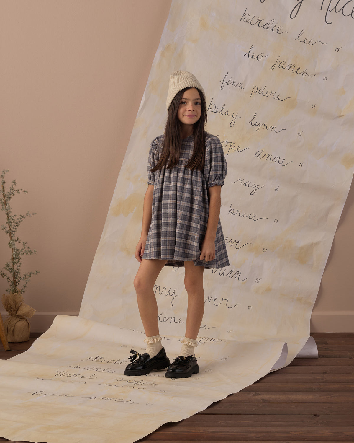 Jolene Dress | Winter Plaid