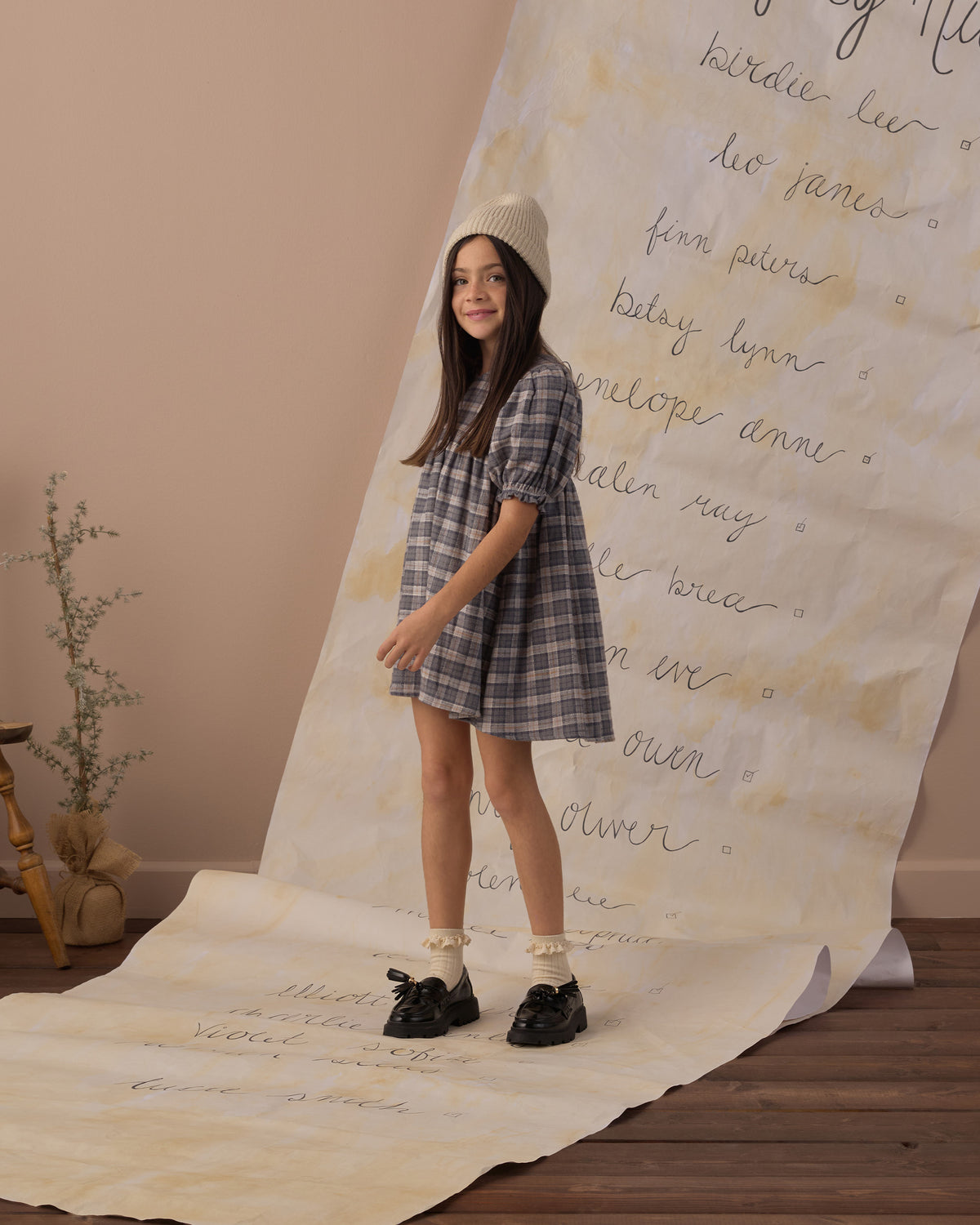 Jolene Dress | Winter Plaid