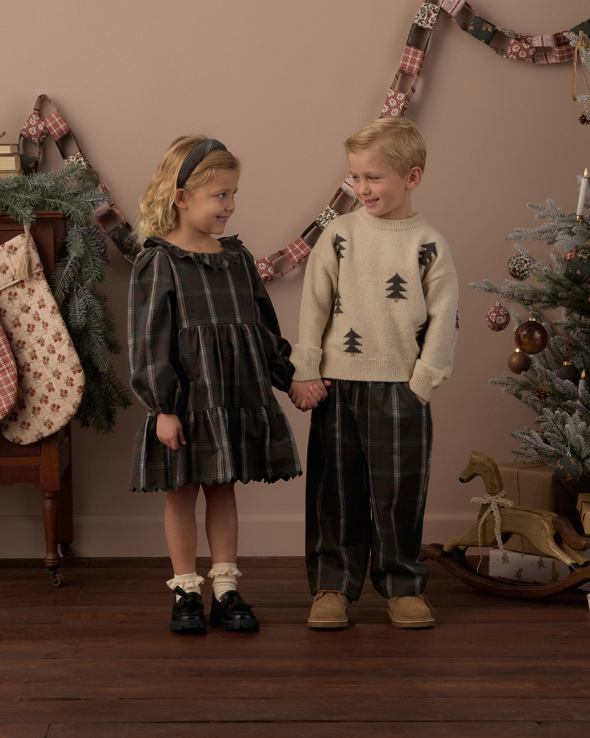 Aspen Sweater | Tree Jacquard