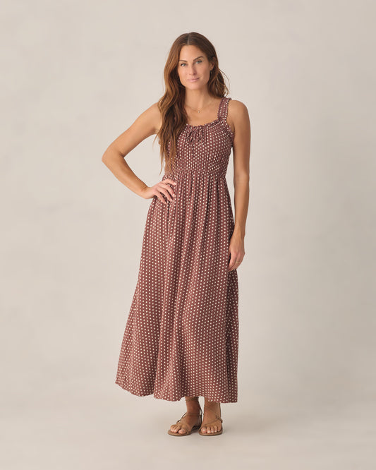 Jane Dress || Chocolate Polka Dot