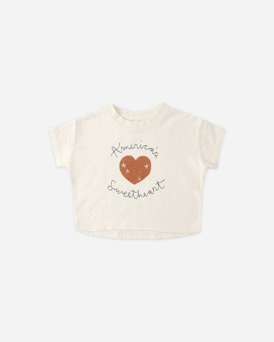 Boxy Tee | Americas Sweetheart