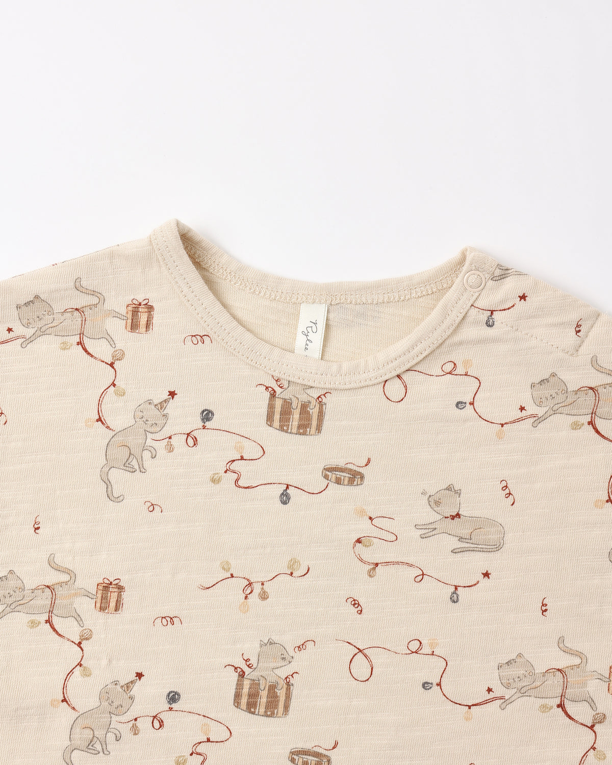 Long Sleeve Tee + Pant Set  | Kitties