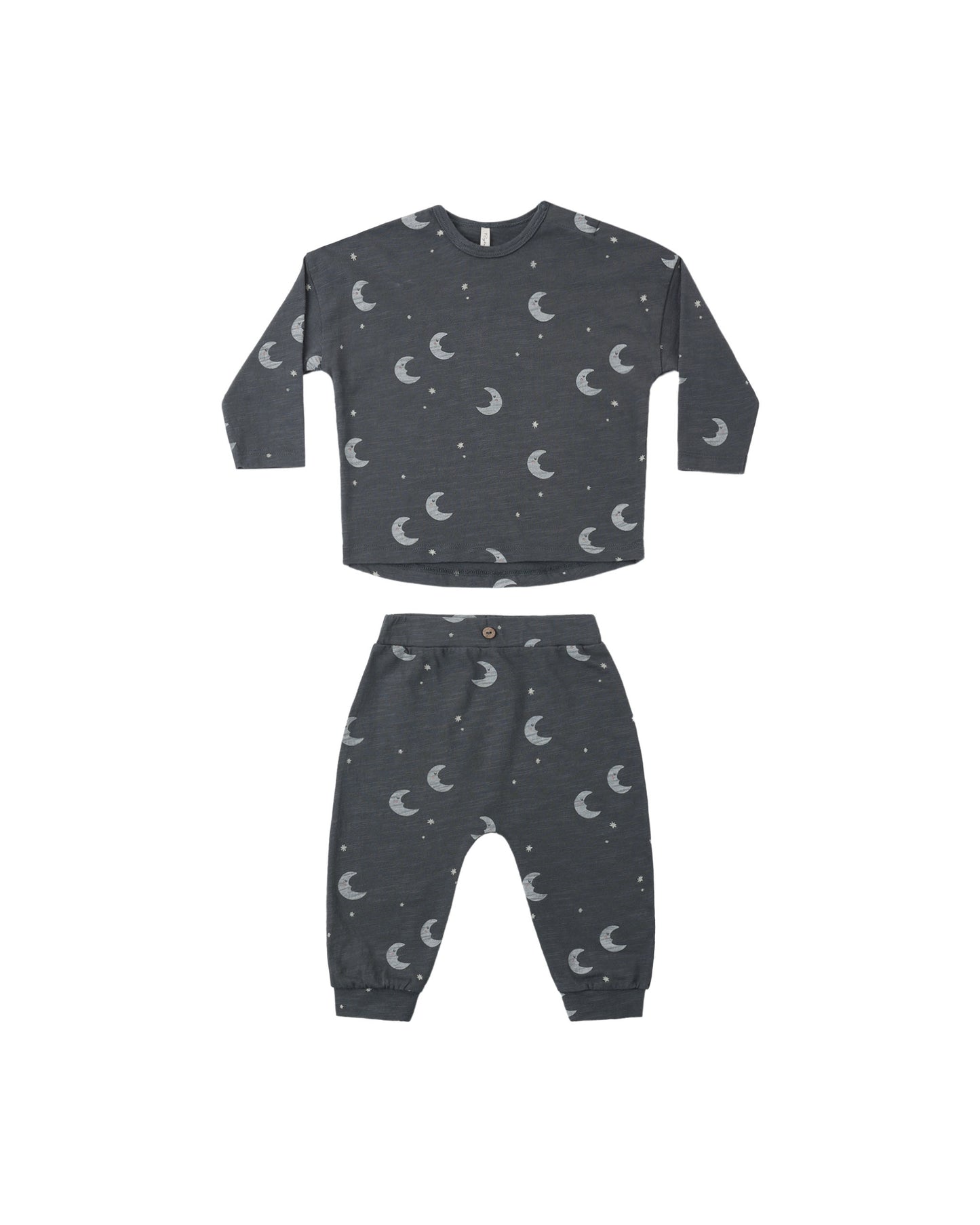 Long Sleeve + Pant Set | Moons
