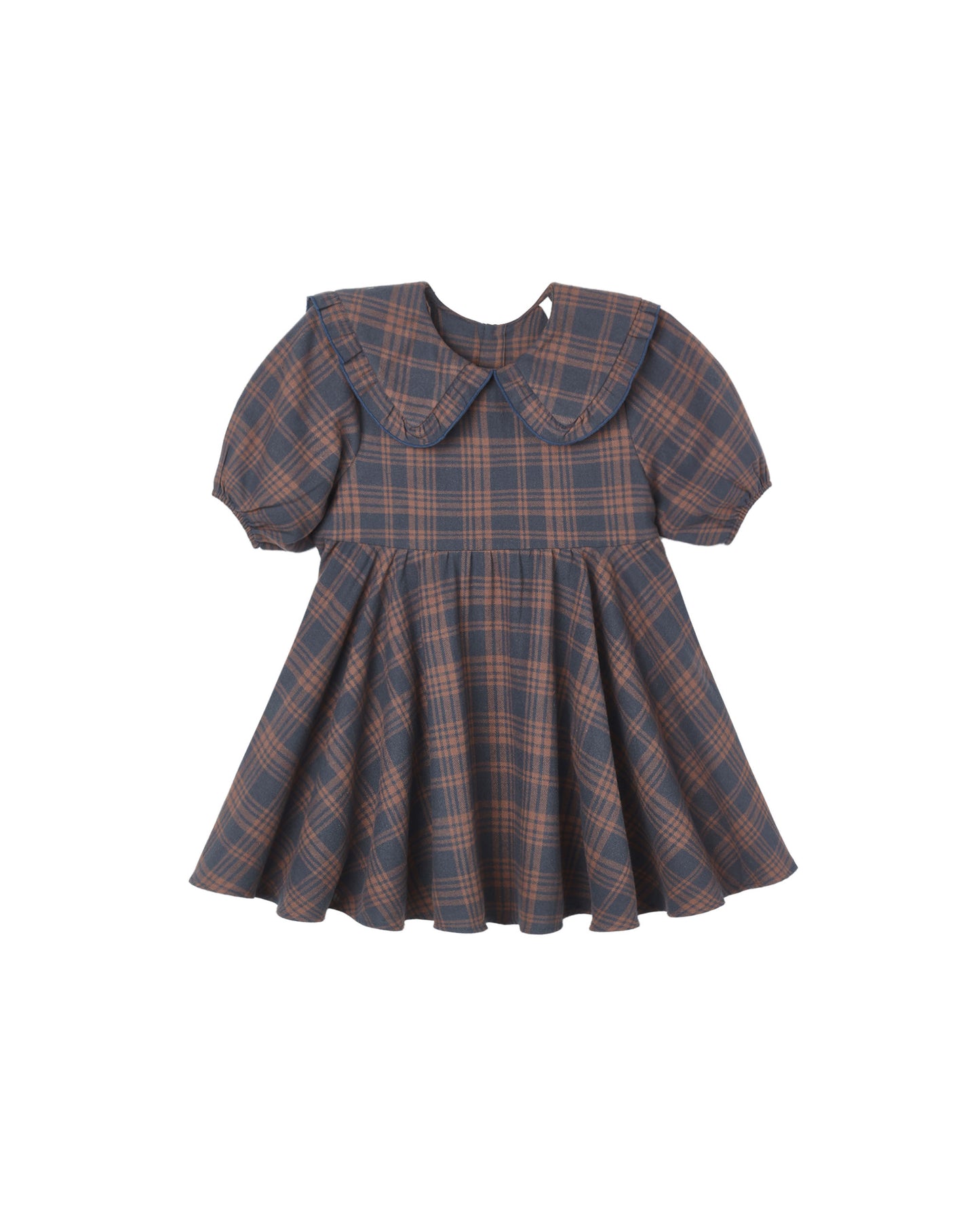 Camille Dress | Midnight Plaid
