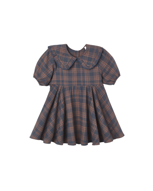 Camille Dress | Midnight Plaid
