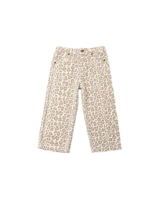 Straight Leg Pant | Leopard