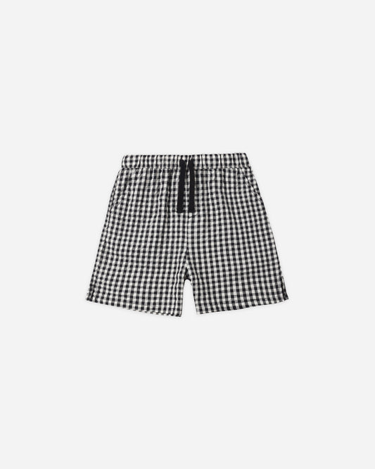 Perry Short | Black Check