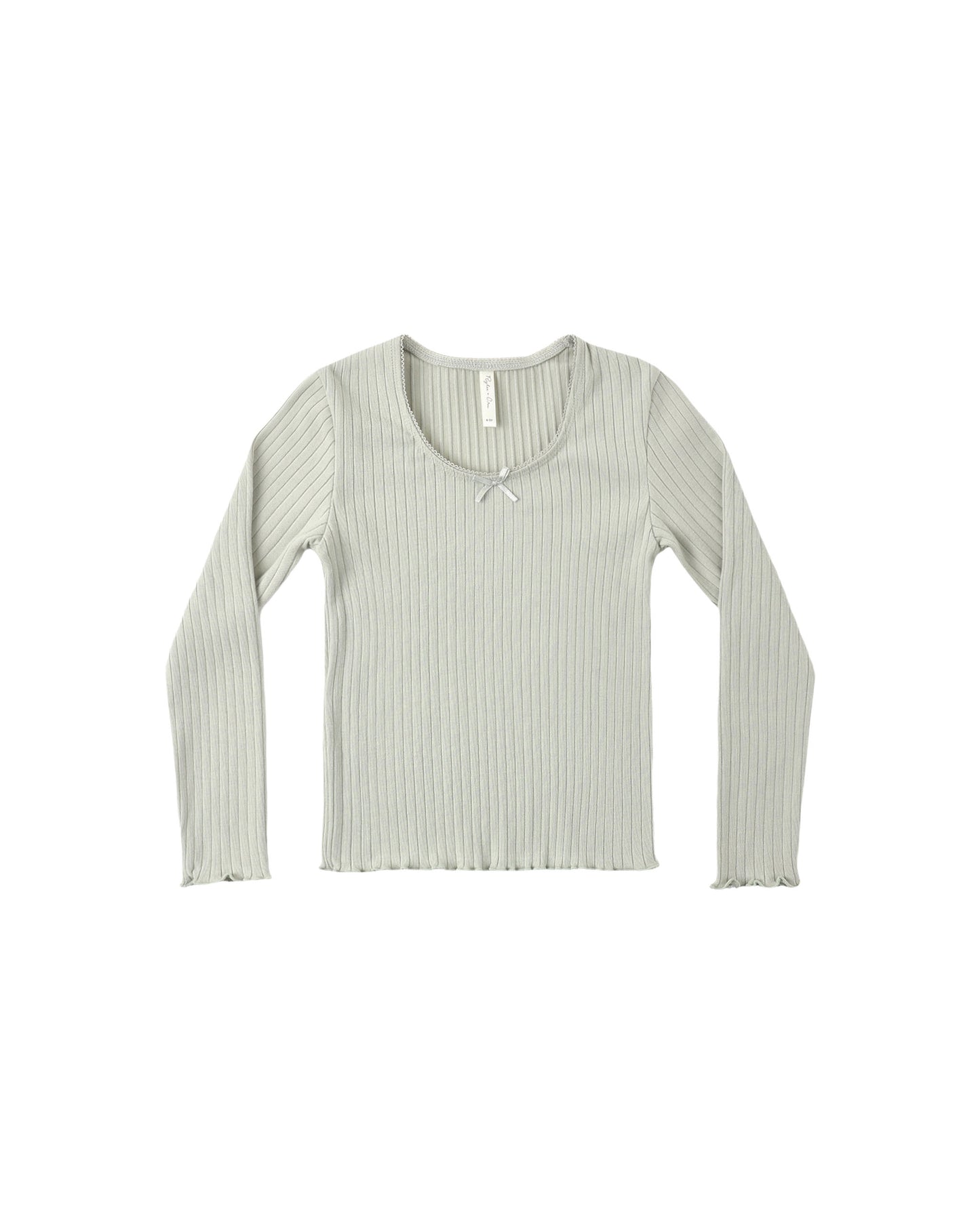 Ribbed Long Sleeve | Sage