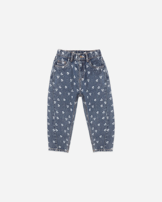 Barrel Pant | Heart Ditsy