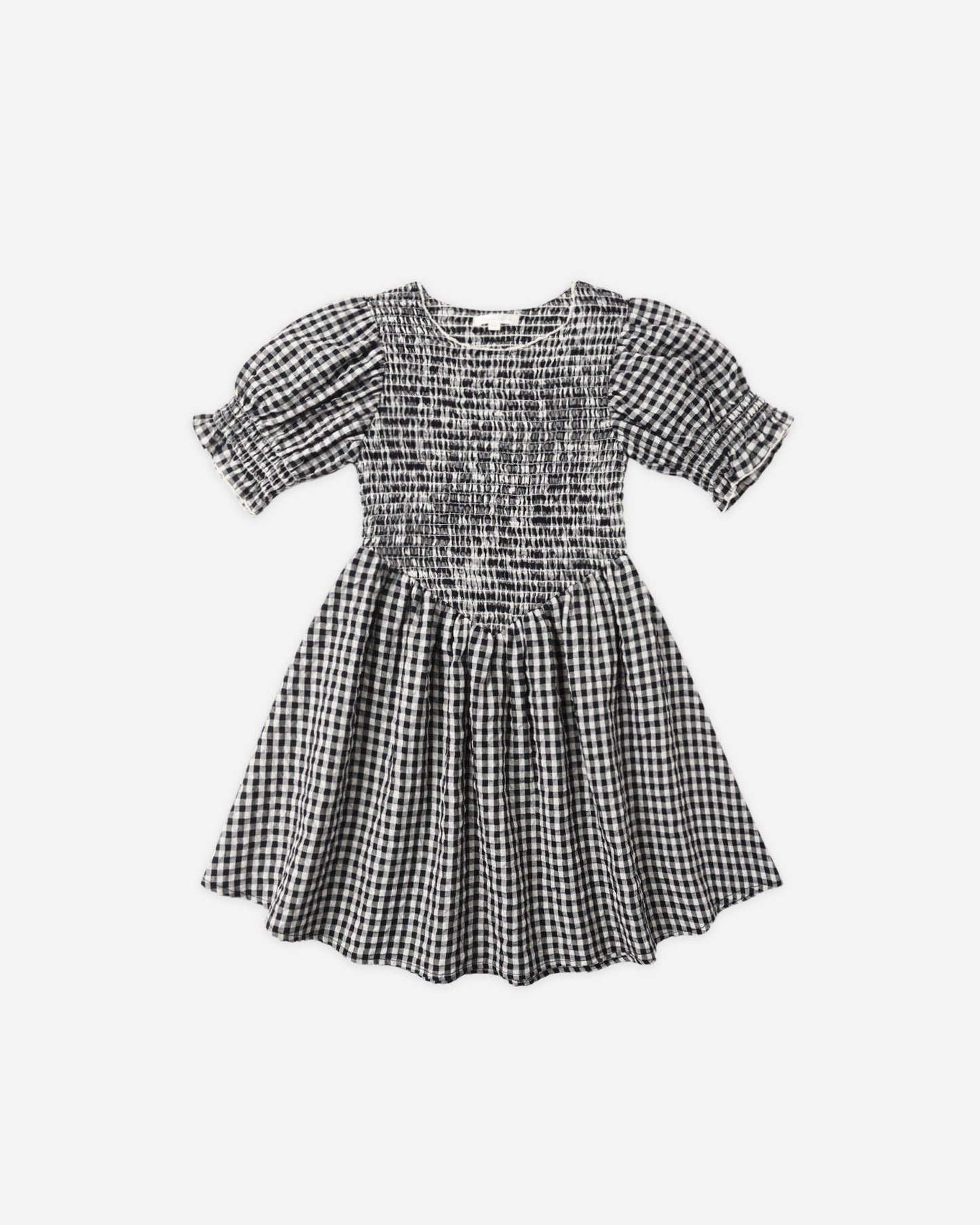 Louise Dress | Black Check