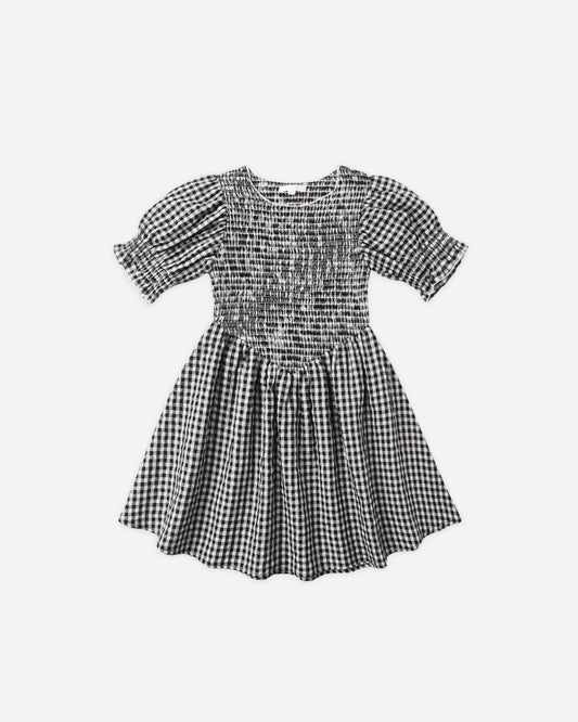 Louise Dress | Black Check