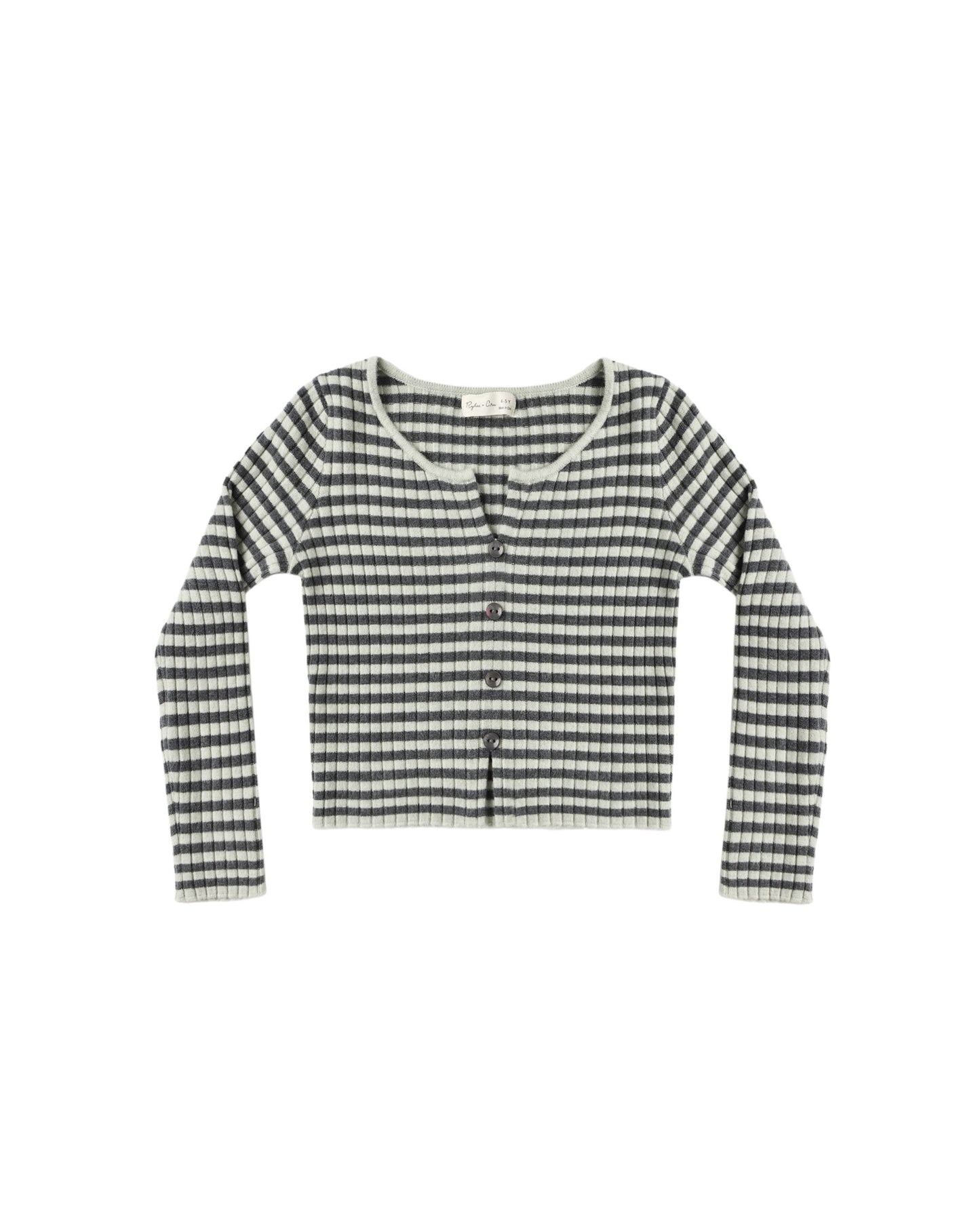 Long Sleeve Knit Tee | Midnight Stripe