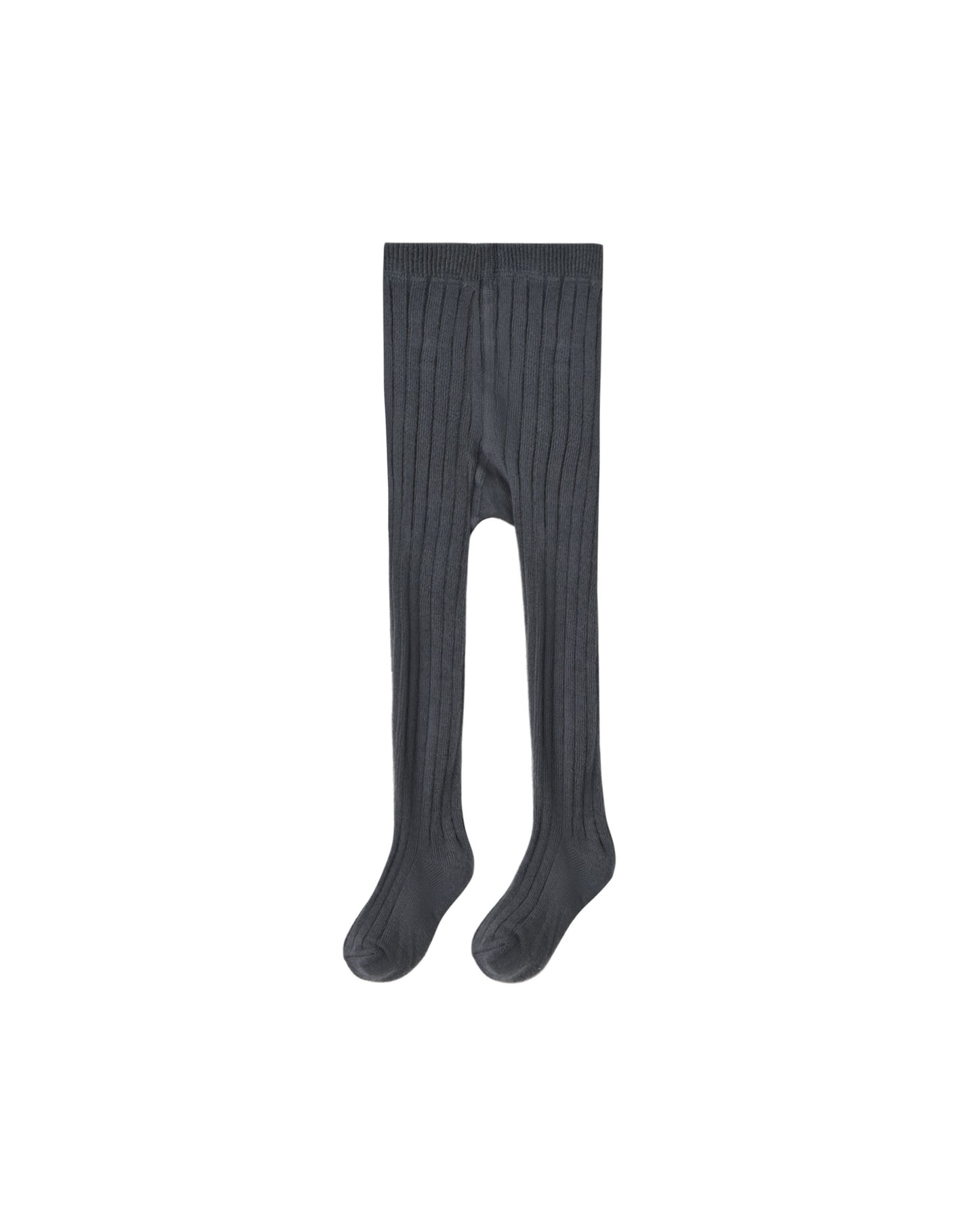Ribbed Tights | Midnight