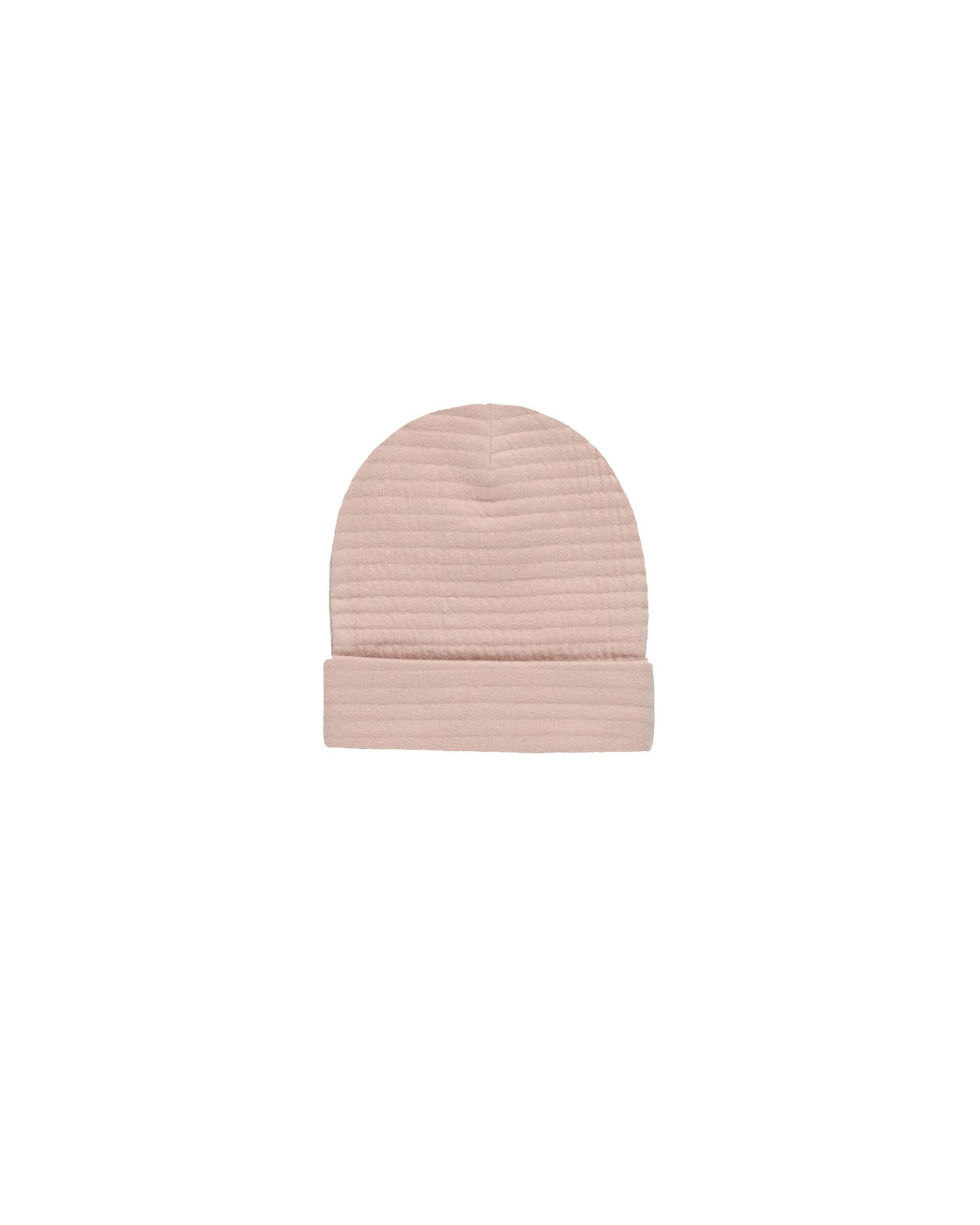 Textured Beanie I Blush