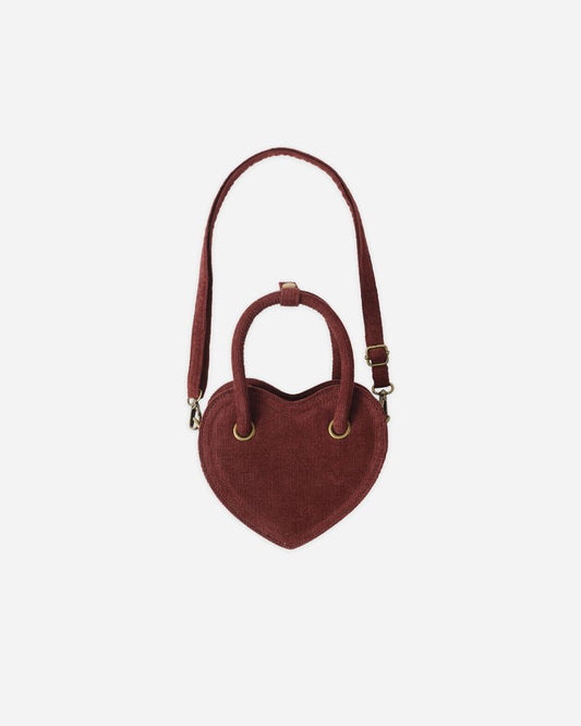 Heart Purse | Burgundy