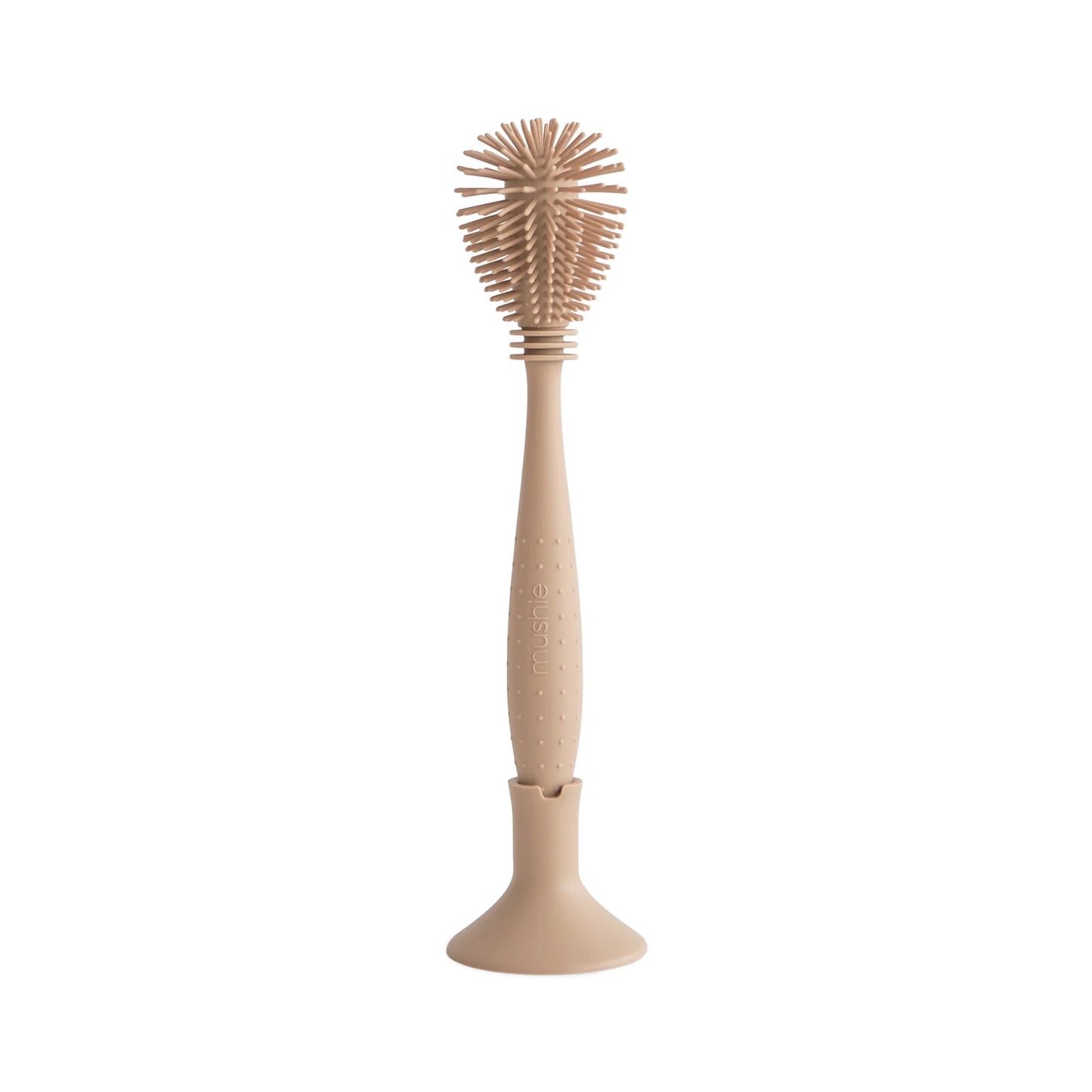 Silicone Baby Bottle Brush I Natural