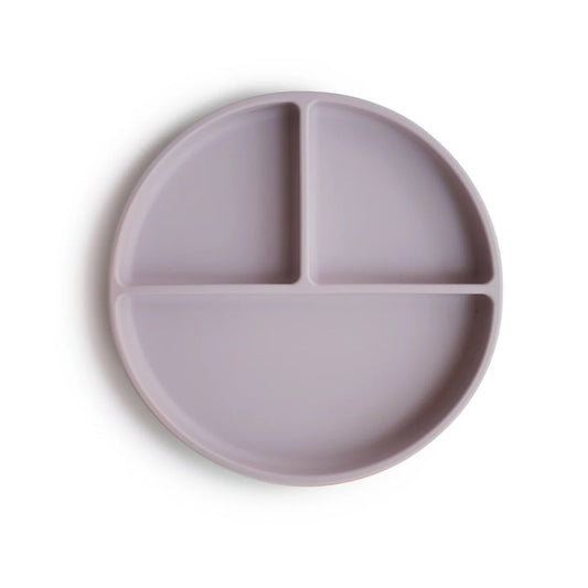 Silicone Suction Plate I Soft Lilac