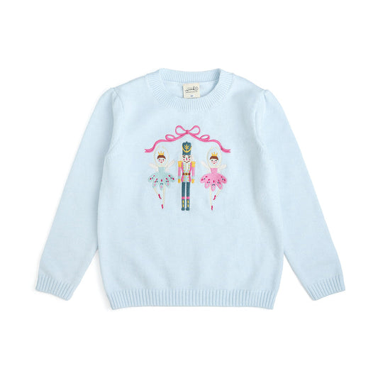 Embroidered Christmas Sweater | Nutcracker