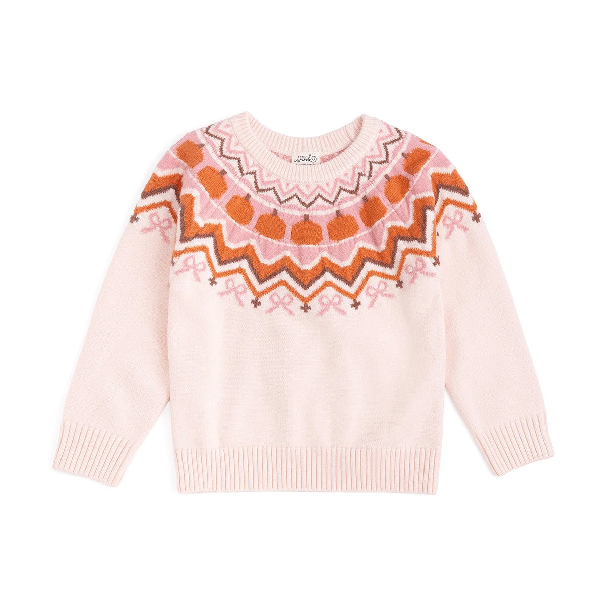Fair Isle Sweater | Pumpkin