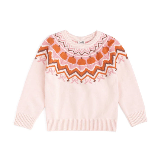 Fair Isle Sweater | Pumpkin