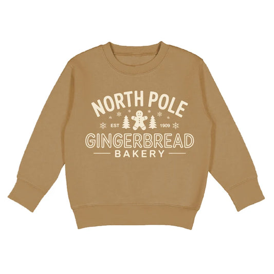 Gingerbread Christmas Sweatshirt | North Pole