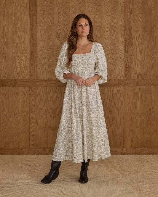 Della Dress || Blue Vines