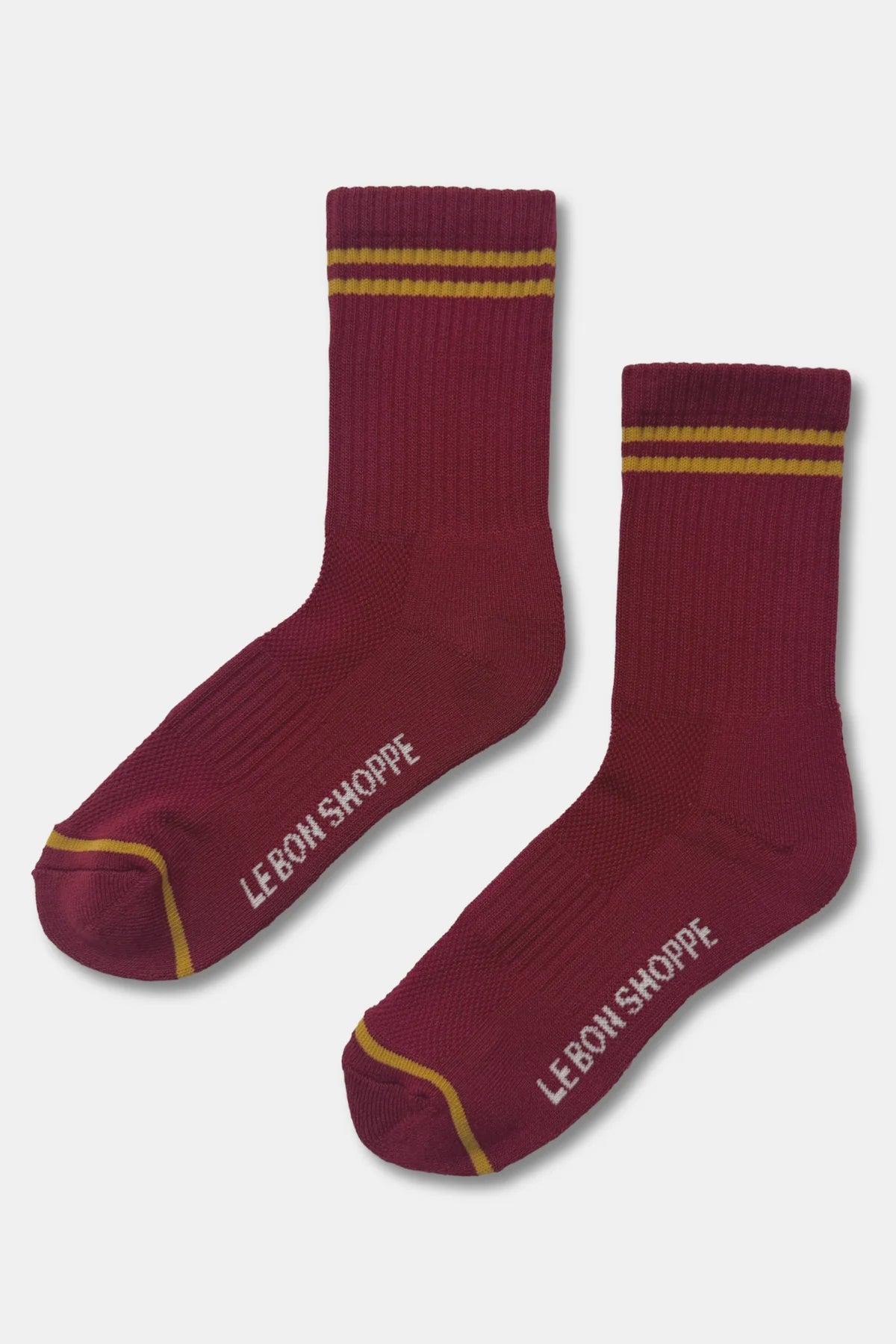Boyfriend Socks | Cardinal Red