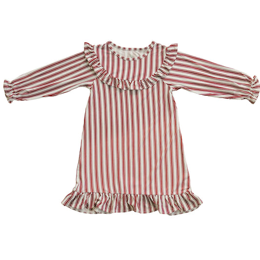 Bamboo Nightgown | Red Stripe