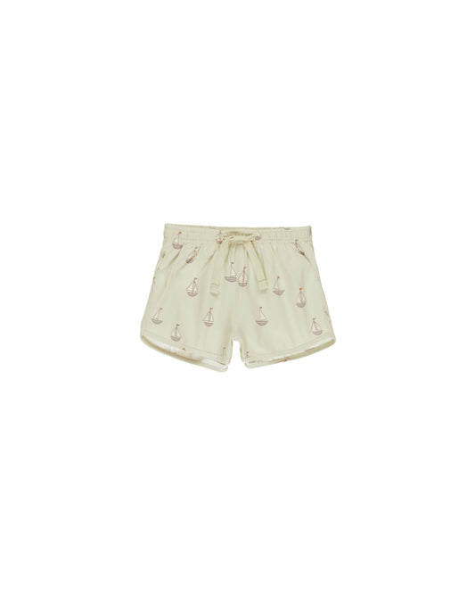 Boys Swim Short I Sailboats