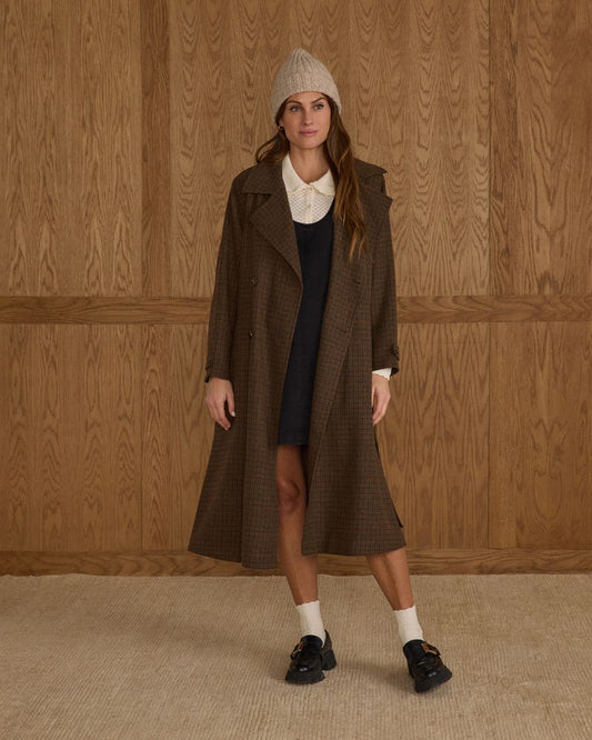 Trench Coat || Brown