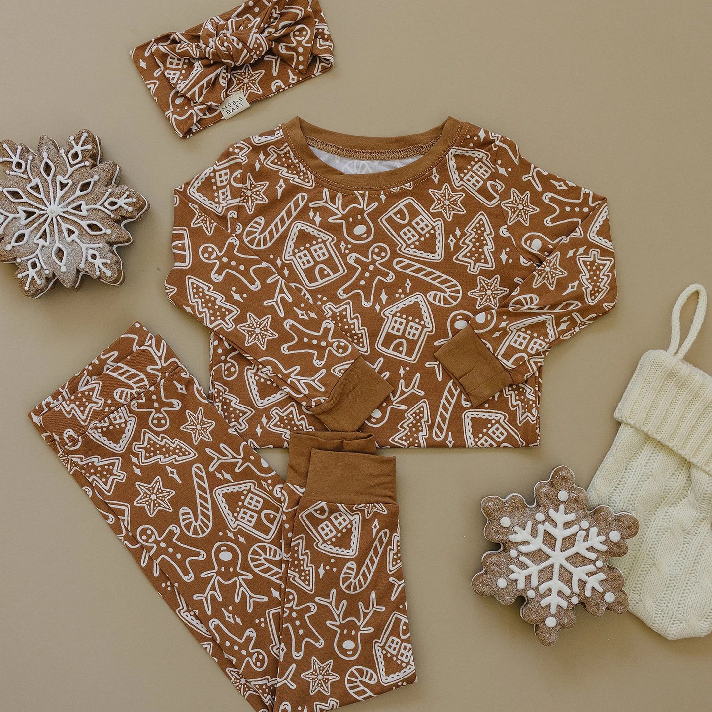 Bamboo Cozy Set I Gingerbread