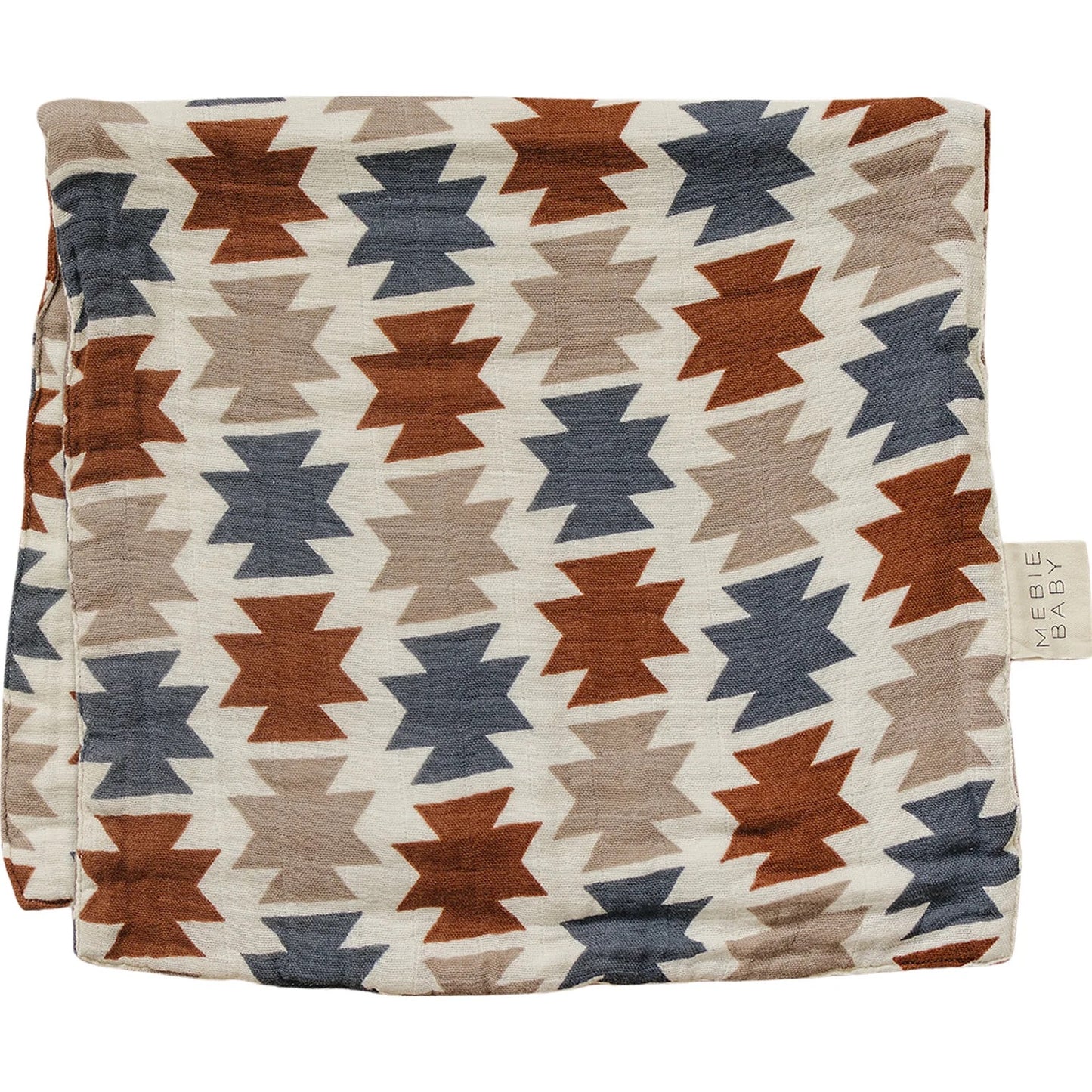 Muslin Burp Cloth I Western Aztec