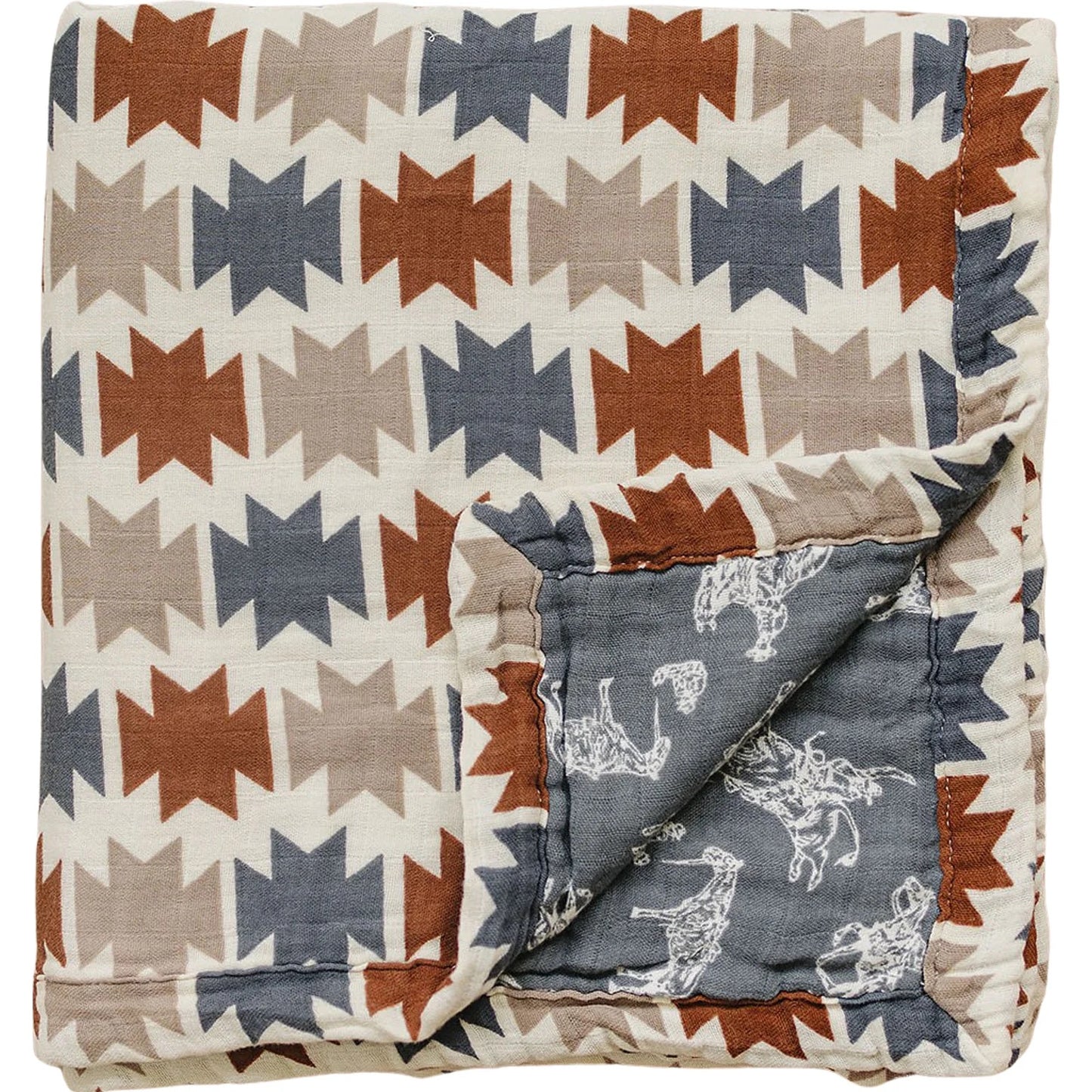 Muslin Quilt I Wild West + Western Aztec