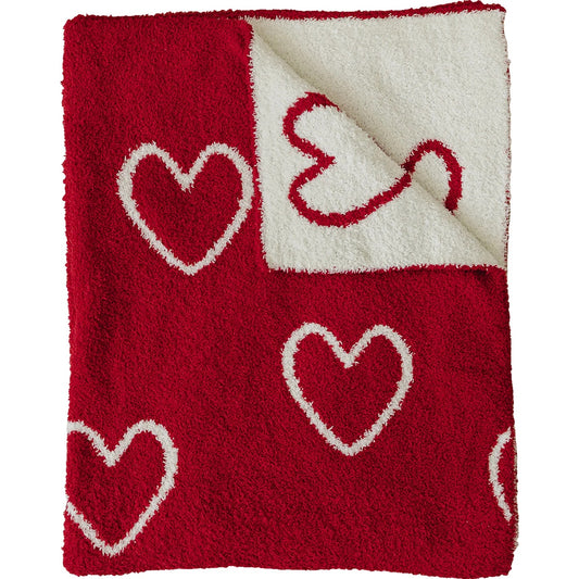 Plush Blanket I Heart