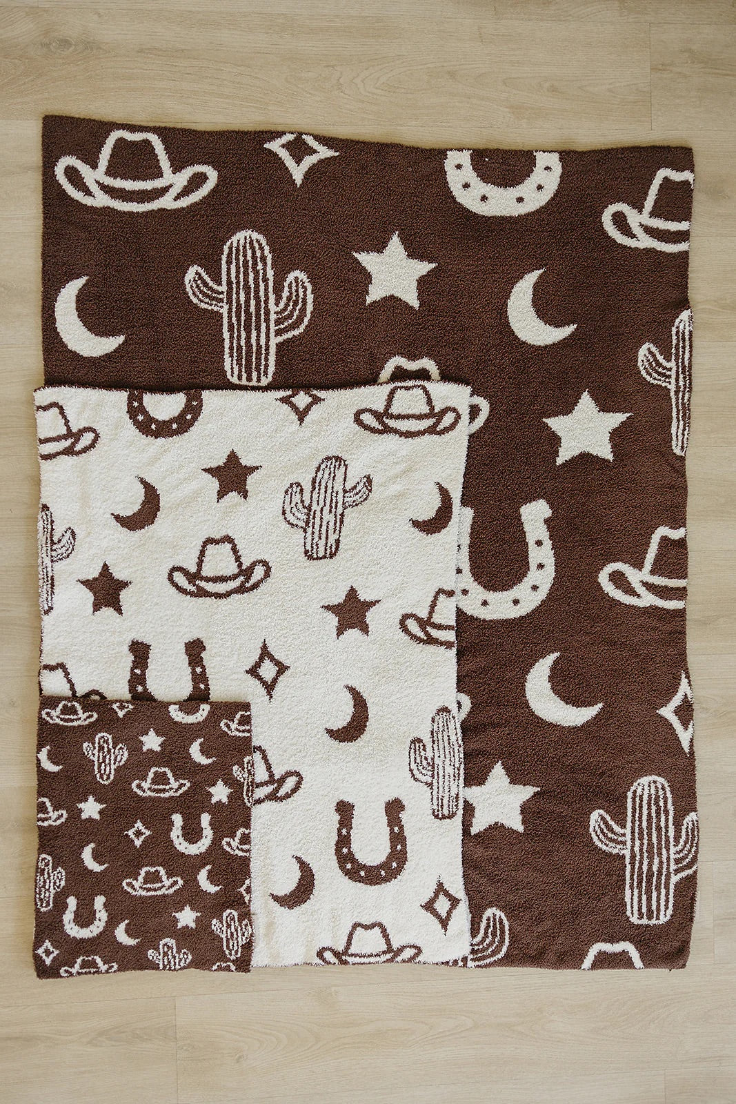 Plush Blanket I Western