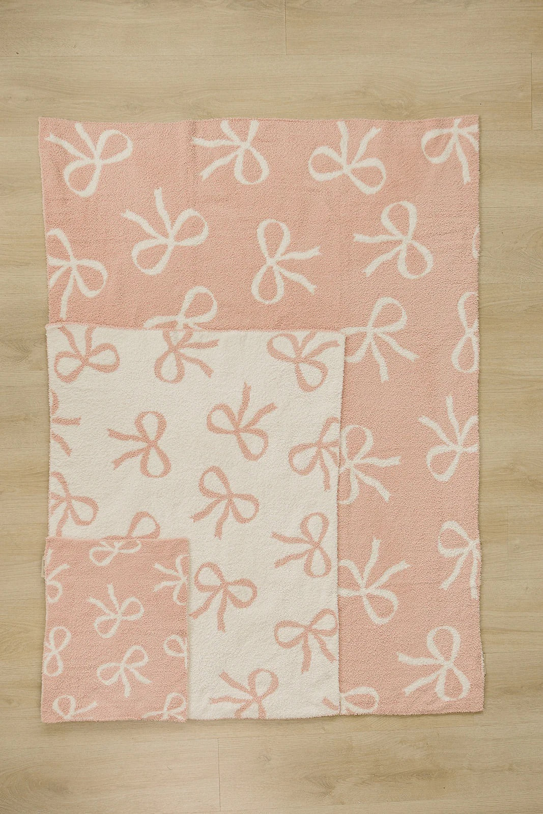 Plush Blanket | Pink Bow