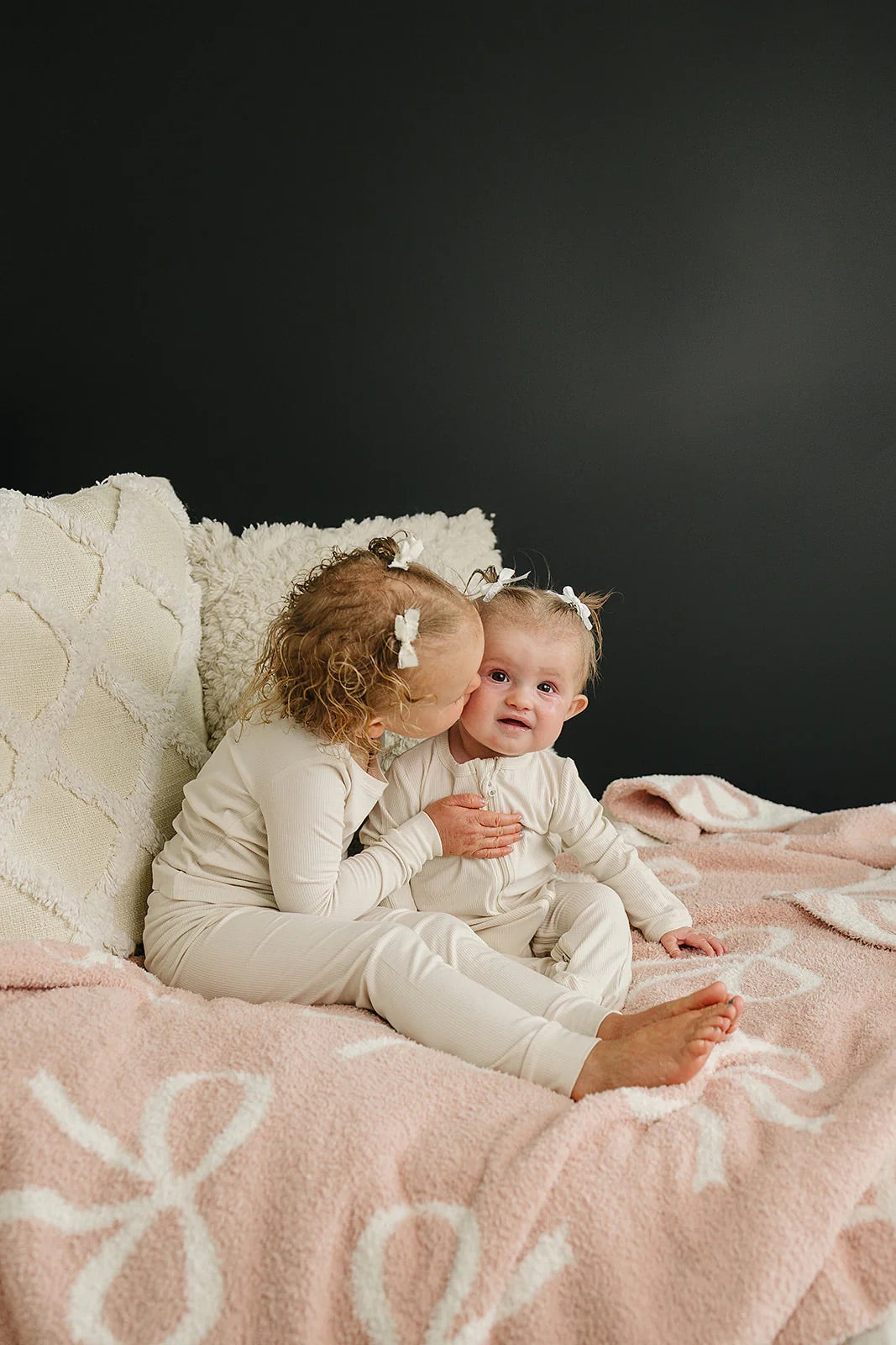 Plush Blanket | Pink Bow