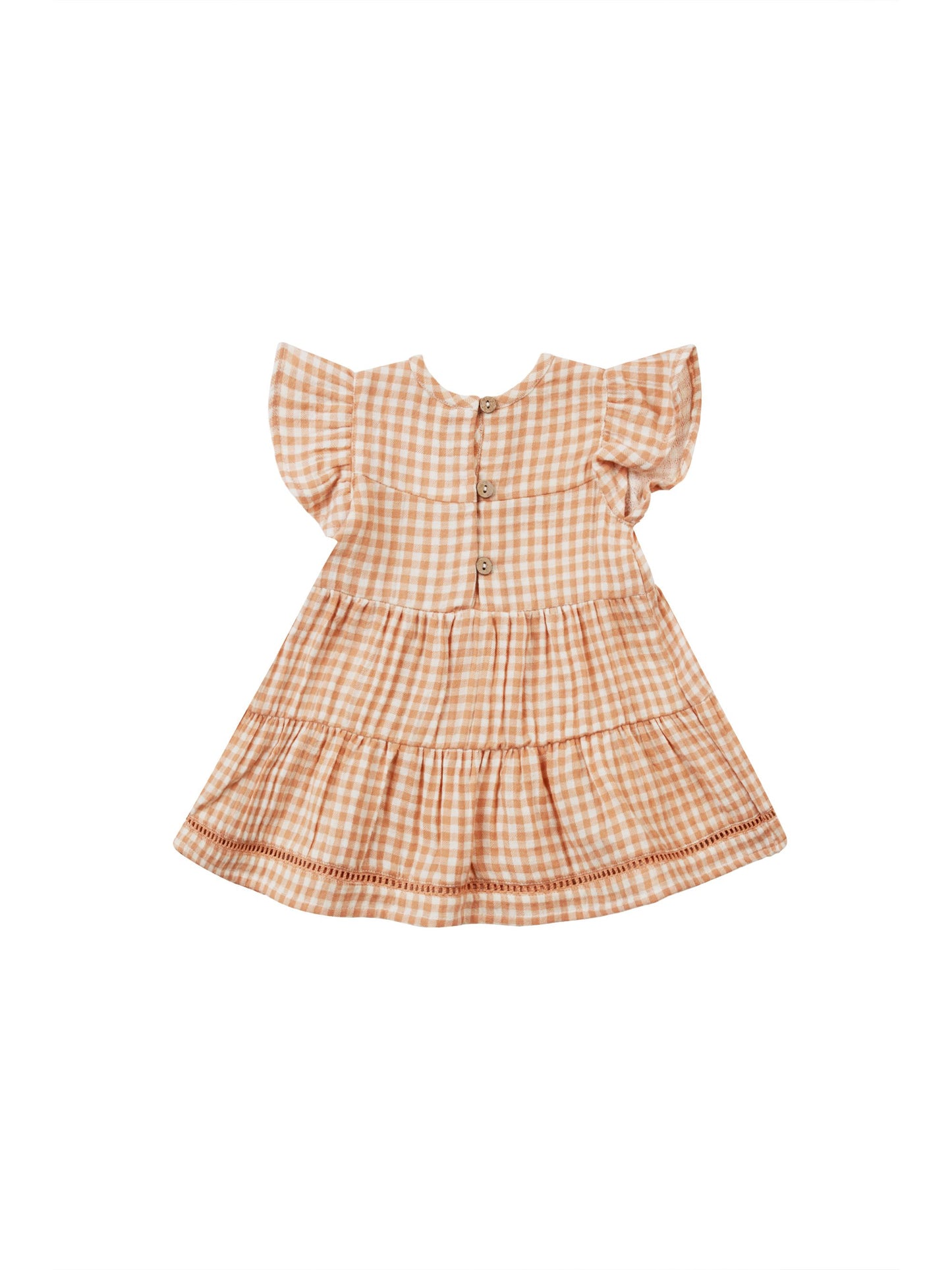 Lily Dress I Melon Gingham